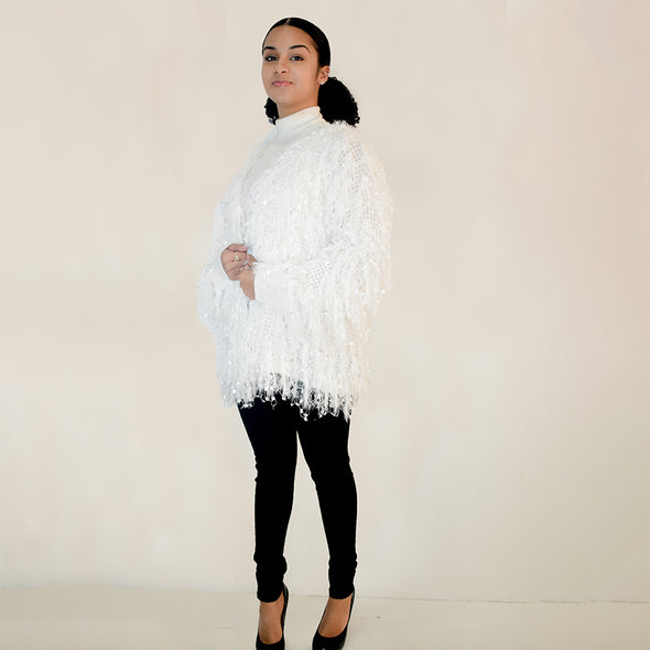 Snowflake Winter Cardigan - Riot Nation 